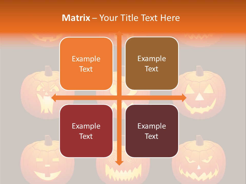 Scare Holiday Greetings PowerPoint Template