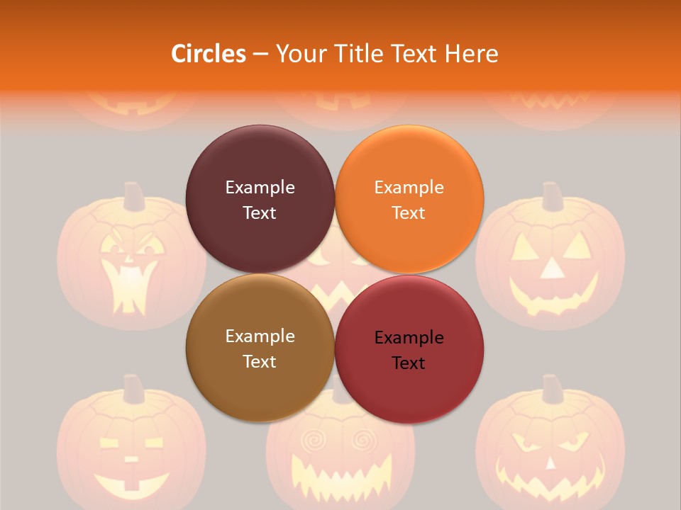 Scare Holiday Greetings PowerPoint Template