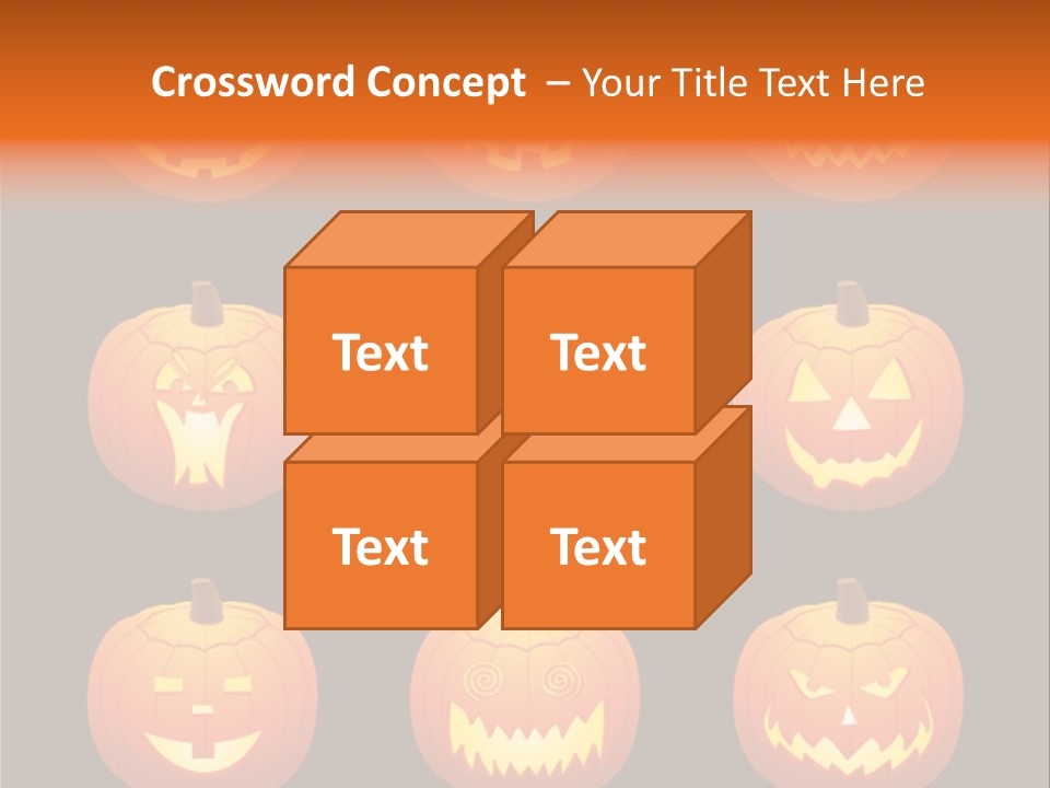Scare Holiday Greetings PowerPoint Template