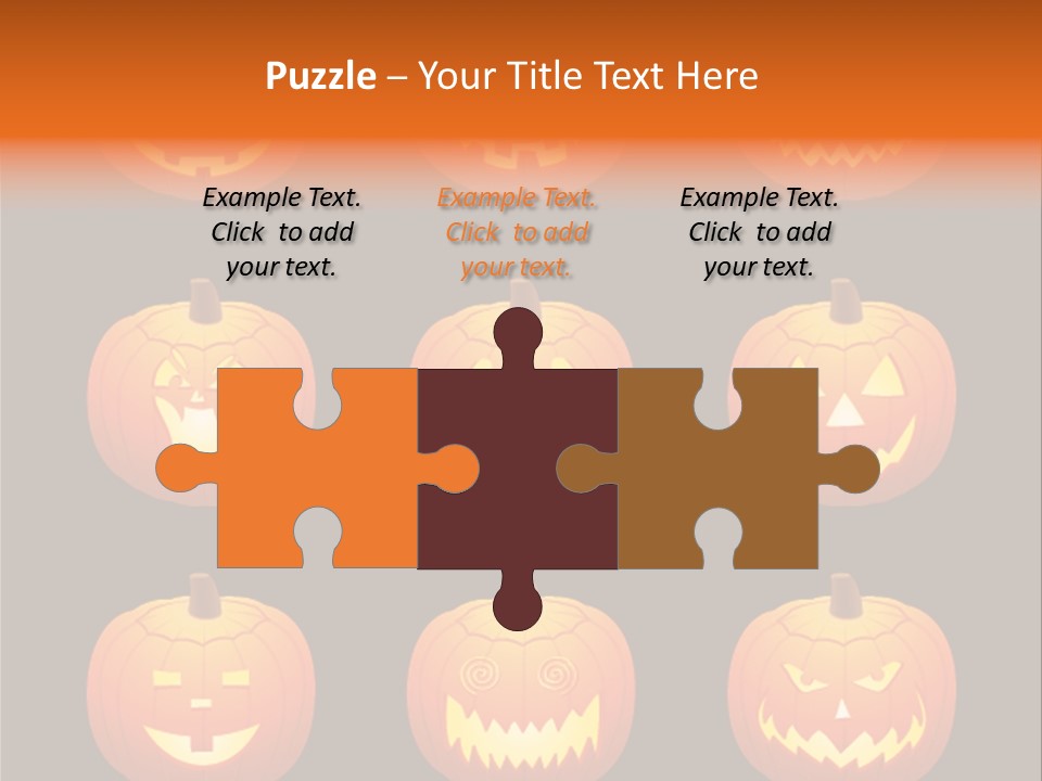 Scare Holiday Greetings PowerPoint Template