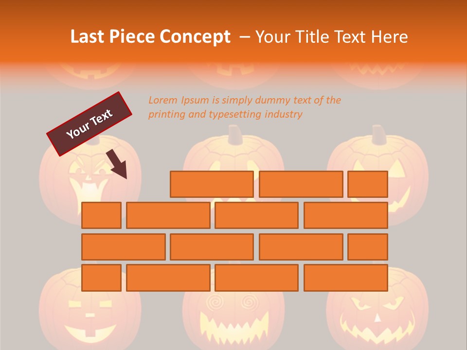 Scare Holiday Greetings PowerPoint Template