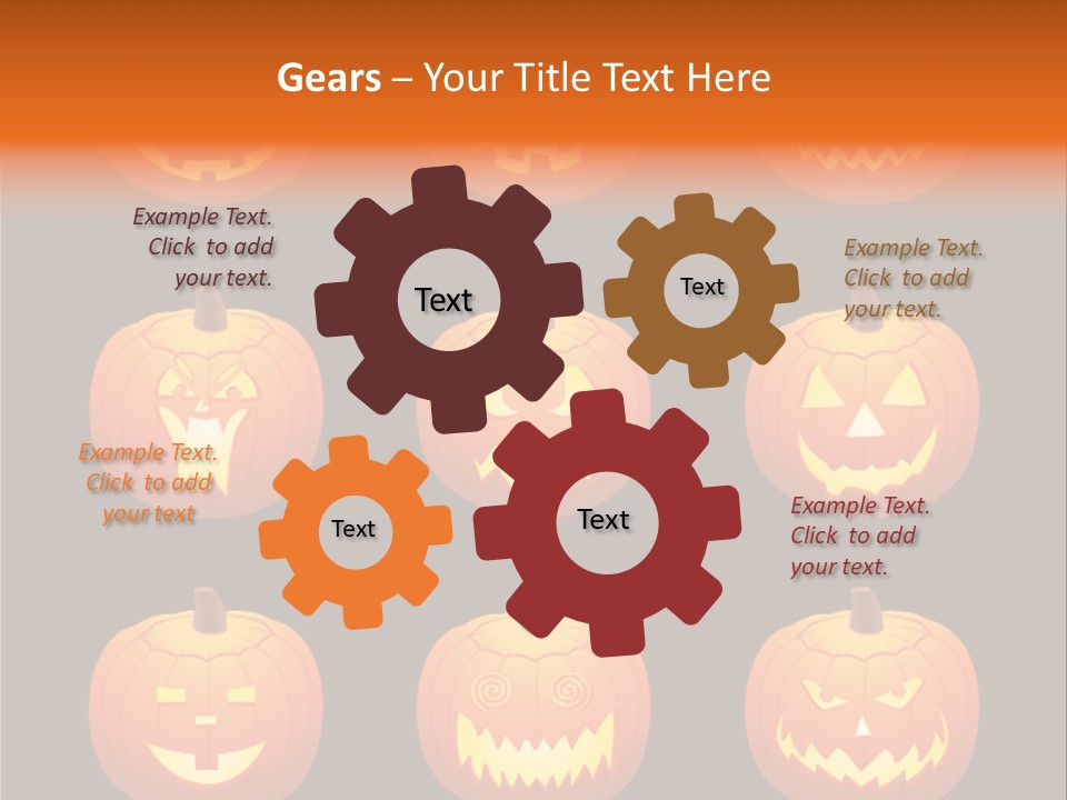Scare Holiday Greetings PowerPoint Template