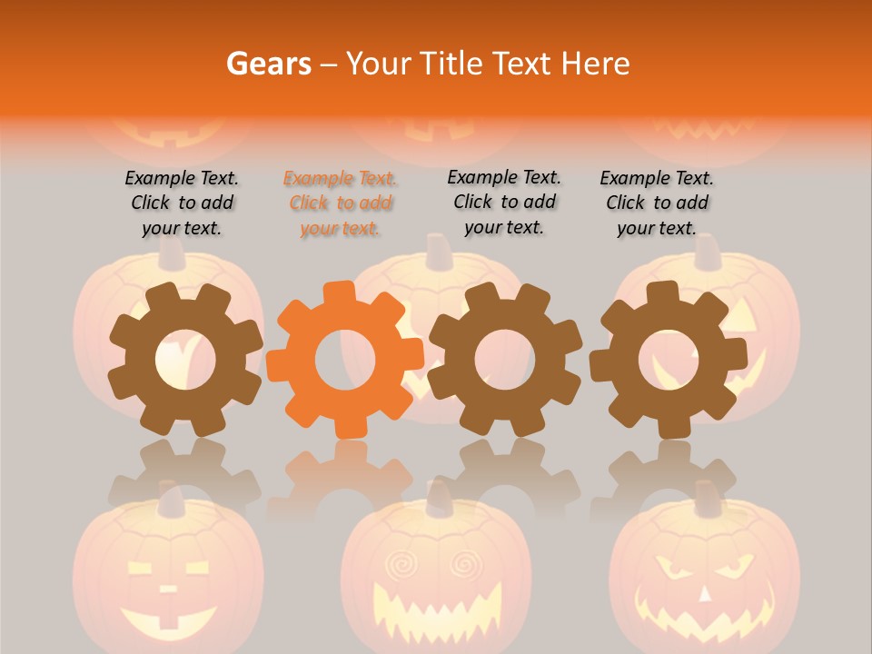 Scare Holiday Greetings PowerPoint Template