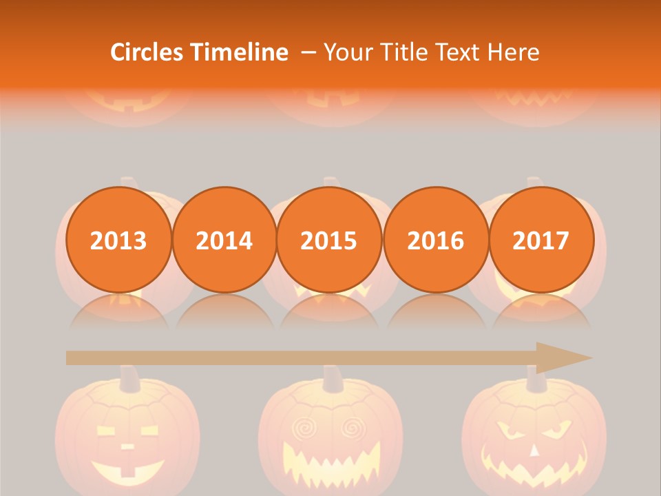 Scare Holiday Greetings PowerPoint Template