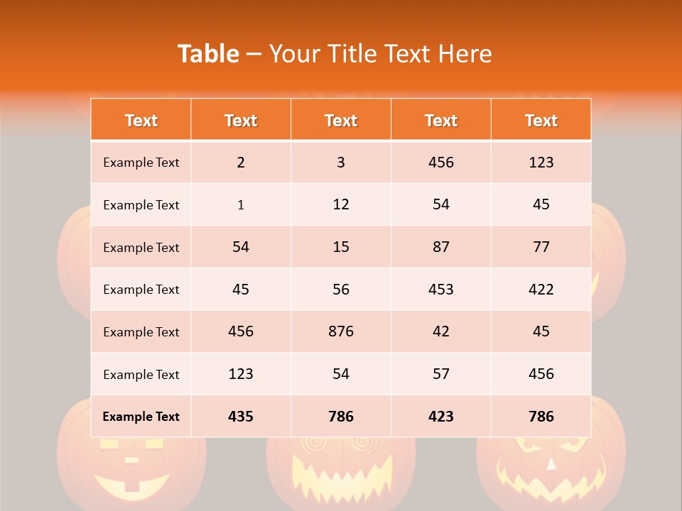 Scare Holiday Greetings PowerPoint Template