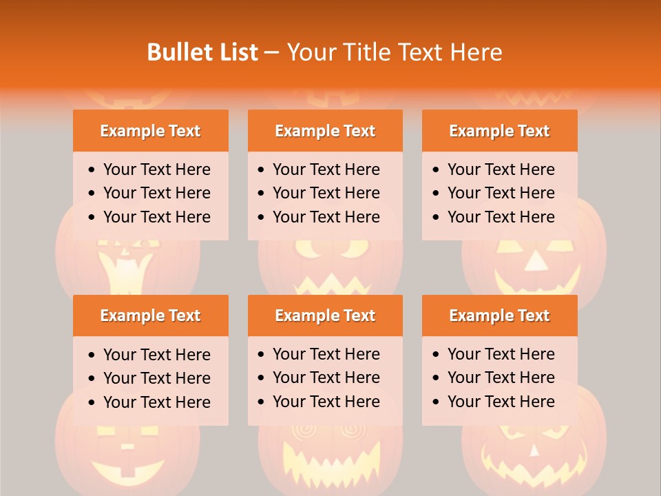 Scare Holiday Greetings PowerPoint Template