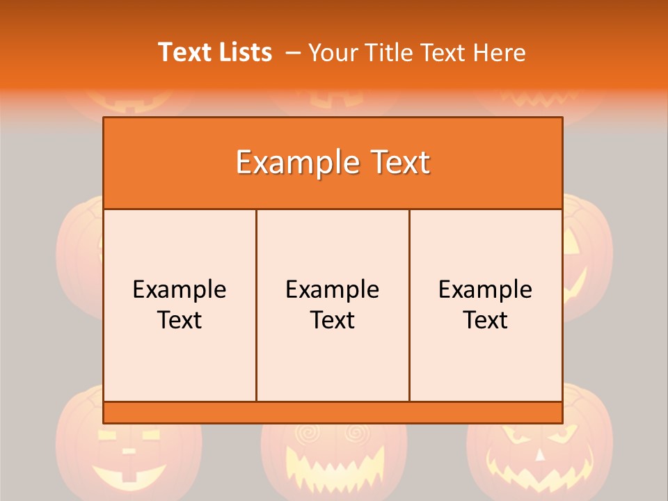 Scare Holiday Greetings PowerPoint Template