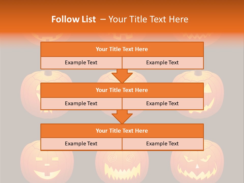 Scare Holiday Greetings PowerPoint Template