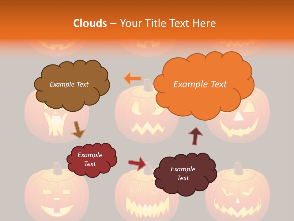 Scare Holiday Greetings PowerPoint Template