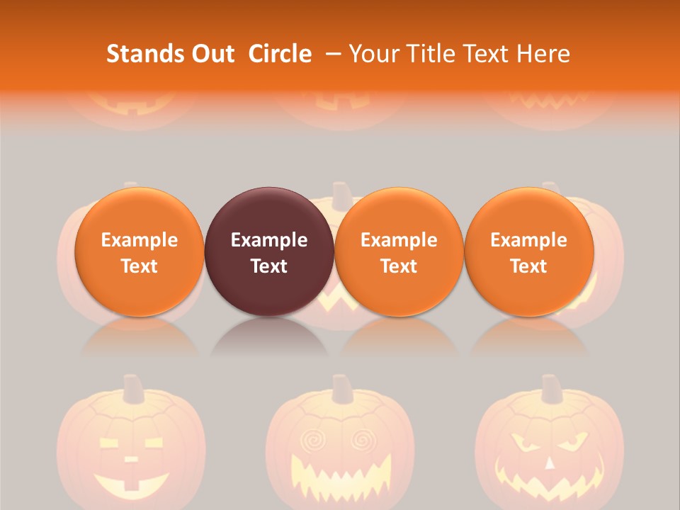 Scare Holiday Greetings PowerPoint Template