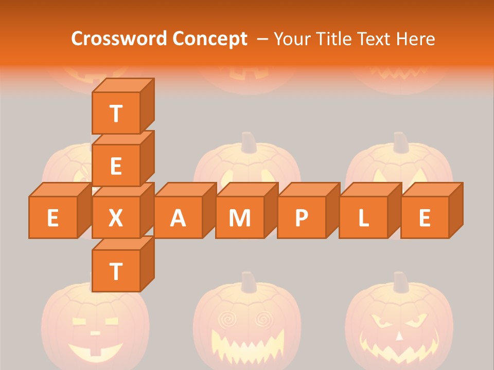 Scare Holiday Greetings PowerPoint Template