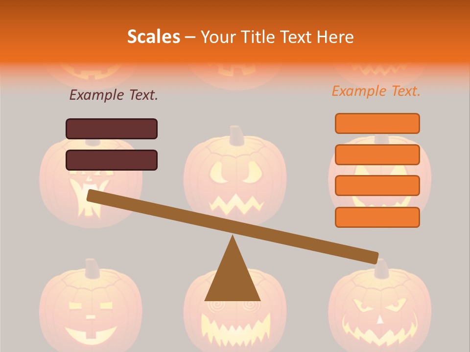 Scare Holiday Greetings PowerPoint Template