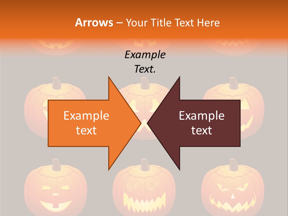 Scare Holiday Greetings PowerPoint Template