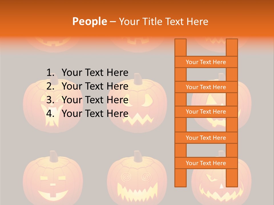 Scare Holiday Greetings PowerPoint Template