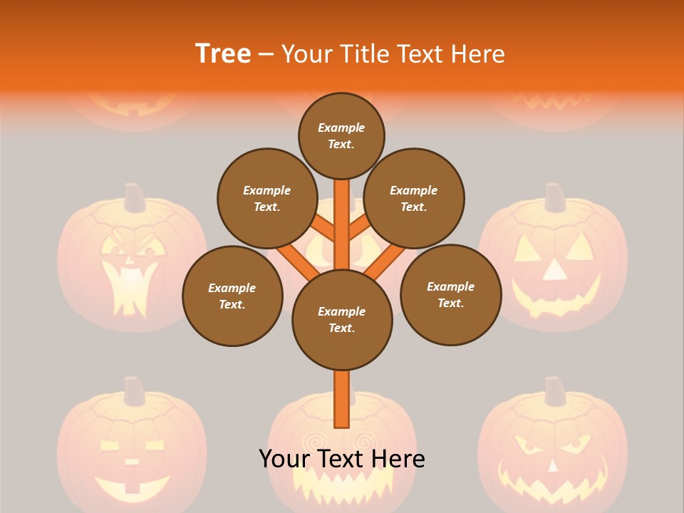 Scare Holiday Greetings PowerPoint Template
