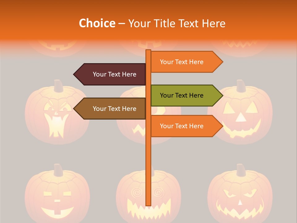 Scare Holiday Greetings PowerPoint Template