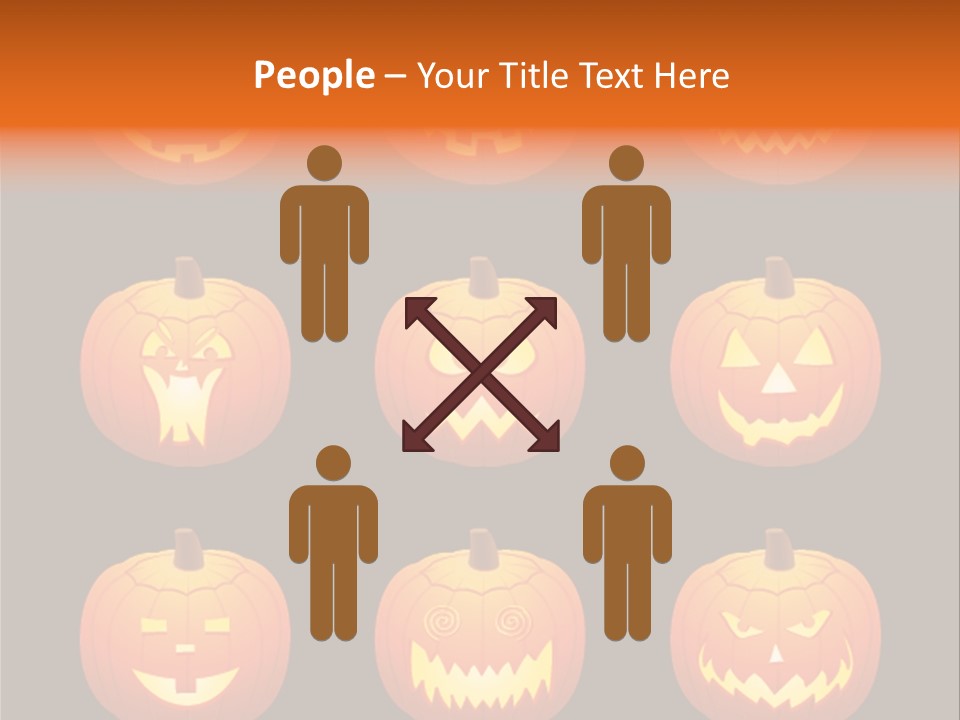 Scare Holiday Greetings PowerPoint Template