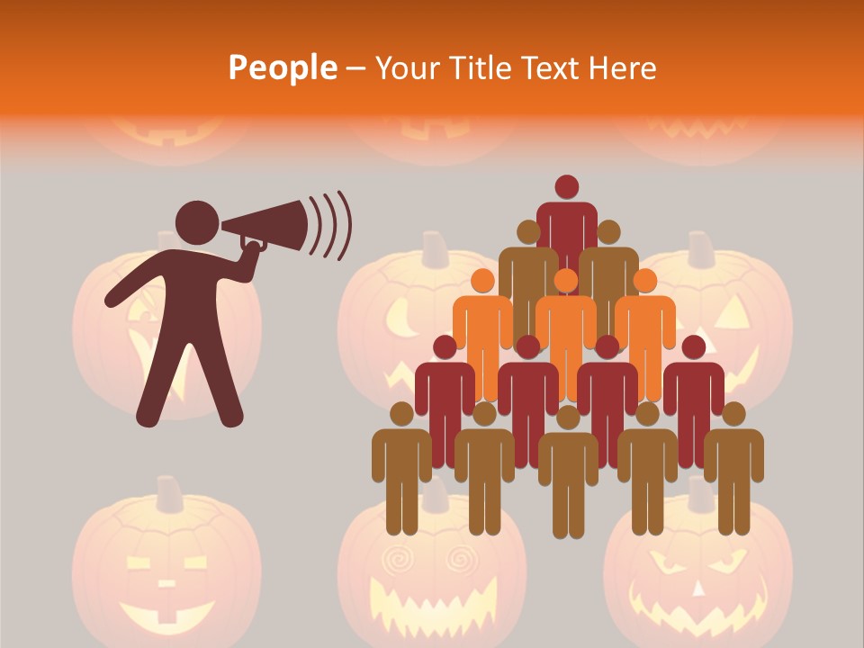 Scare Holiday Greetings PowerPoint Template