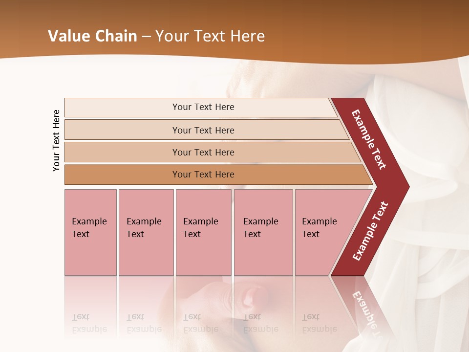 Girl Yellow Pregnancy PowerPoint Template