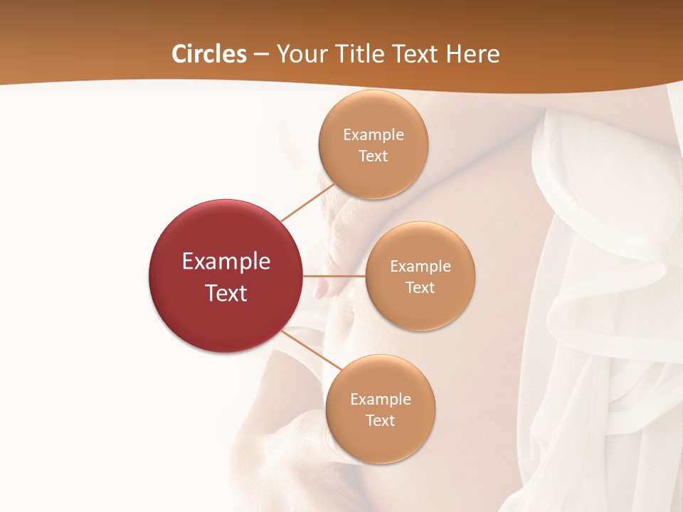 Girl Yellow Pregnancy PowerPoint Template