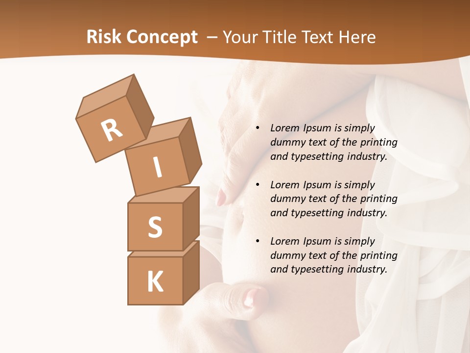 Girl Yellow Pregnancy PowerPoint Template