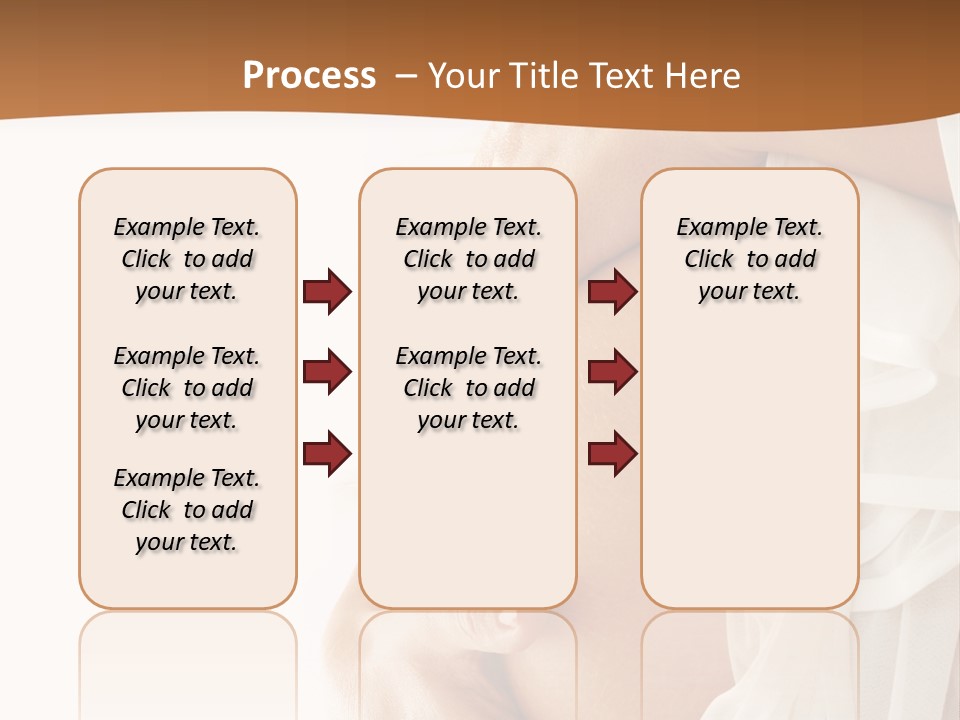 Girl Yellow Pregnancy PowerPoint Template