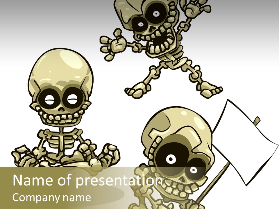 Graphics Art Zombie PowerPoint Template