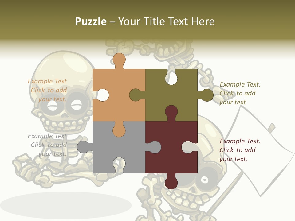 Graphics Art Zombie PowerPoint Template