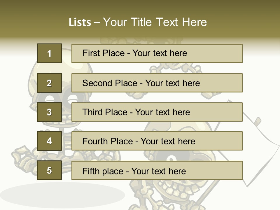 Graphics Art Zombie PowerPoint Template