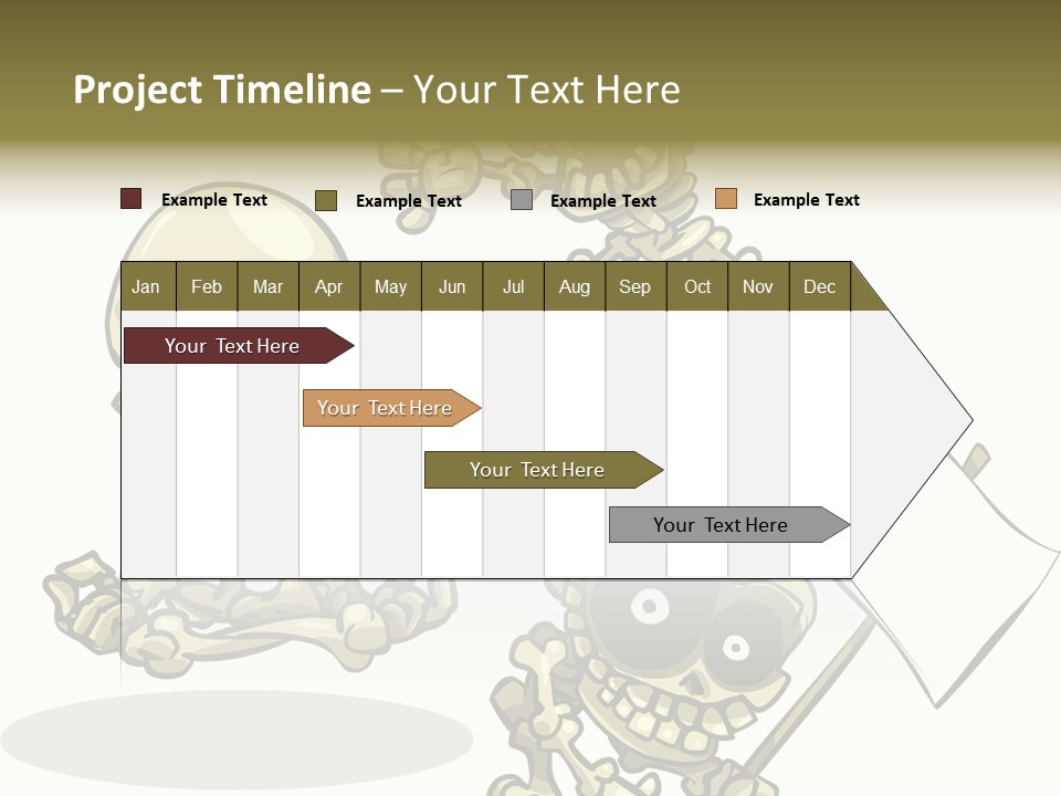 Graphics Art Zombie PowerPoint Template