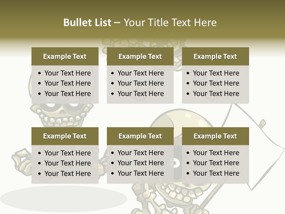 Graphics Art Zombie PowerPoint Template