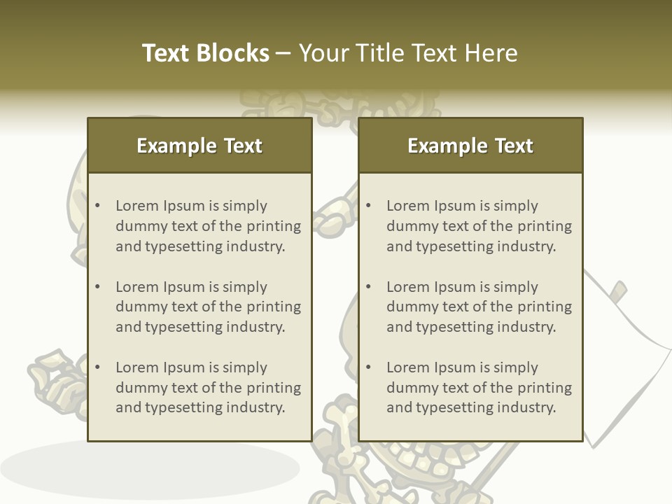 Graphics Art Zombie PowerPoint Template