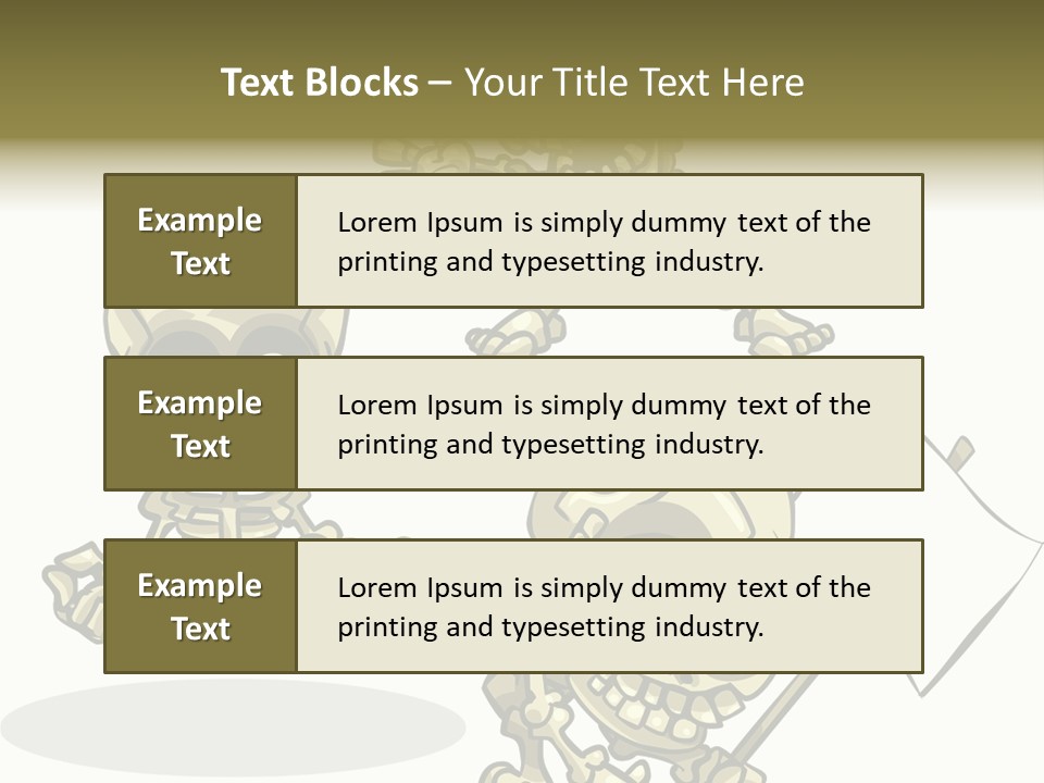 Graphics Art Zombie PowerPoint Template