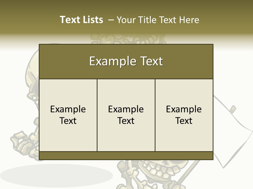 Graphics Art Zombie PowerPoint Template