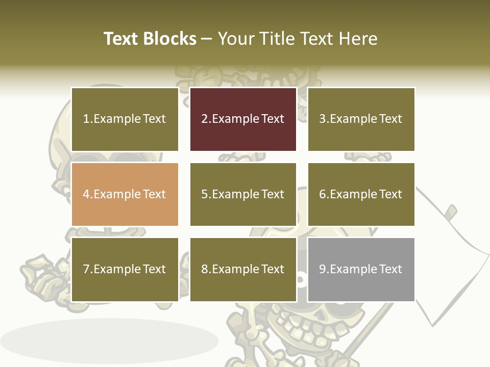 Graphics Art Zombie PowerPoint Template