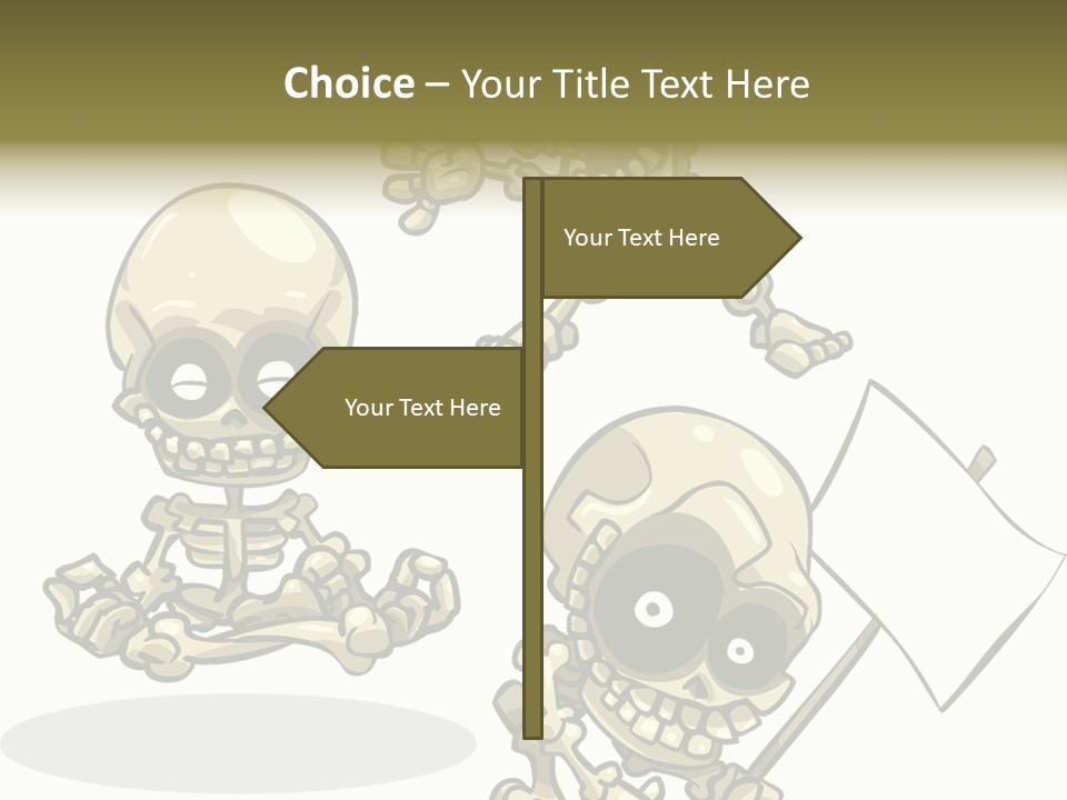 Graphics Art Zombie PowerPoint Template