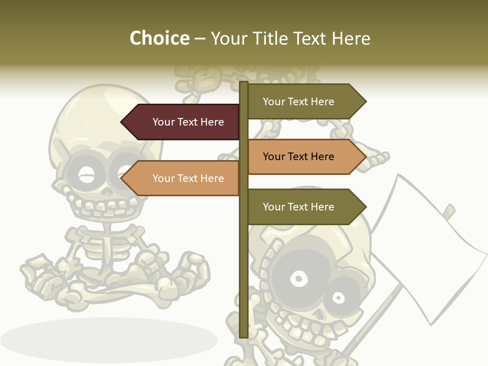 Graphics Art Zombie PowerPoint Template