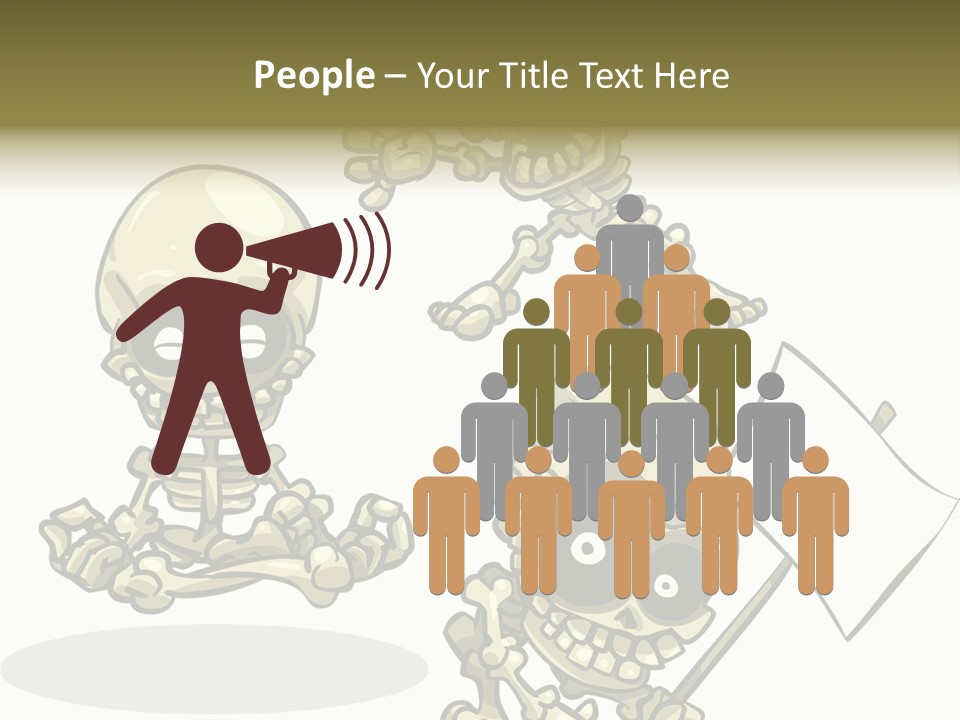 Graphics Art Zombie PowerPoint Template