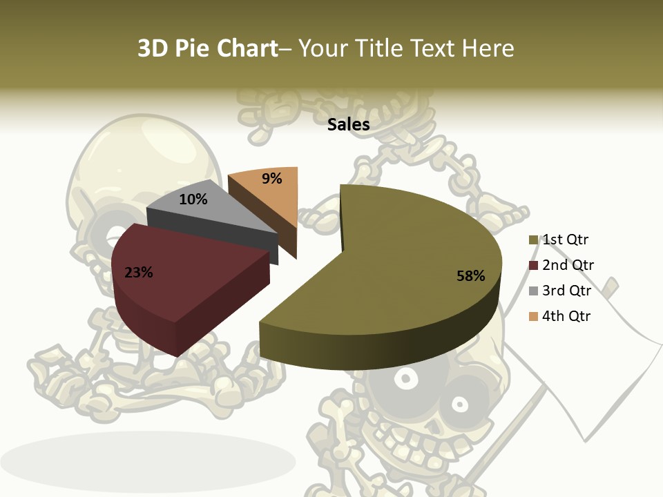 Graphics Art Zombie PowerPoint Template