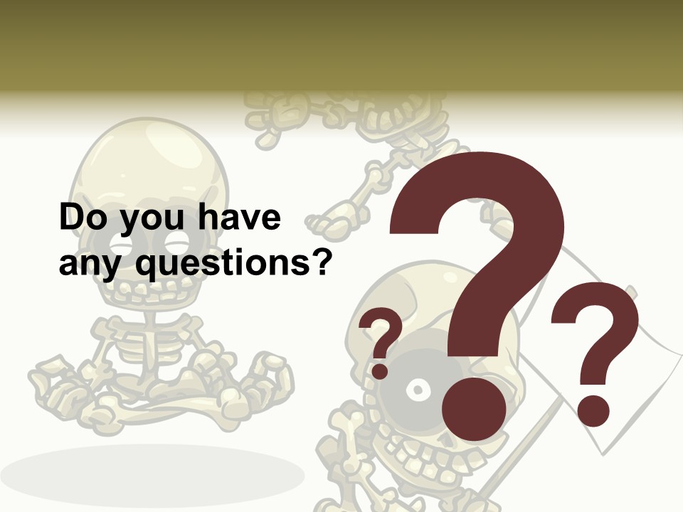 Graphics Art Zombie PowerPoint Template