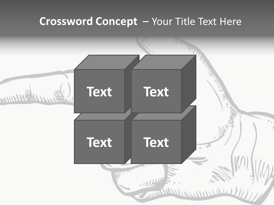 Meeting Table Character PowerPoint Template