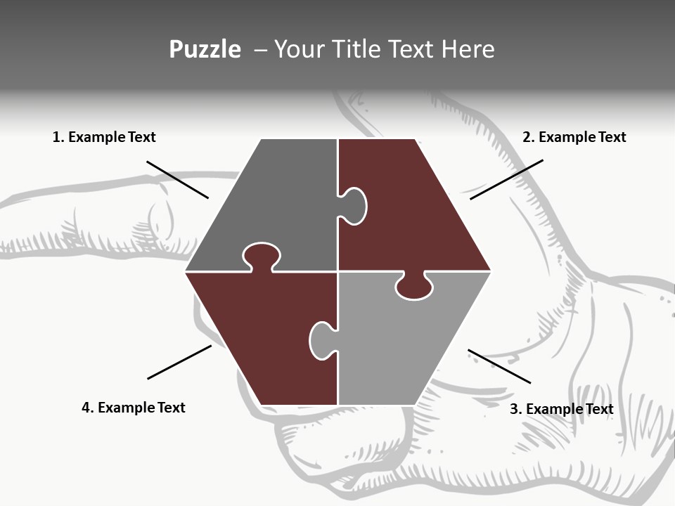 Meeting Table Character PowerPoint Template