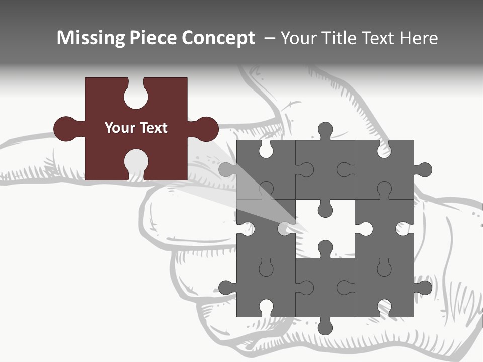 Meeting Table Character PowerPoint Template