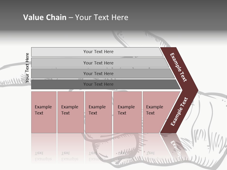 Meeting Table Character PowerPoint Template
