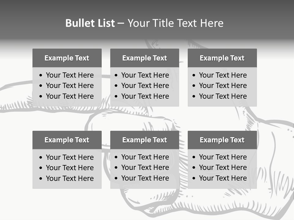 Meeting Table Character PowerPoint Template