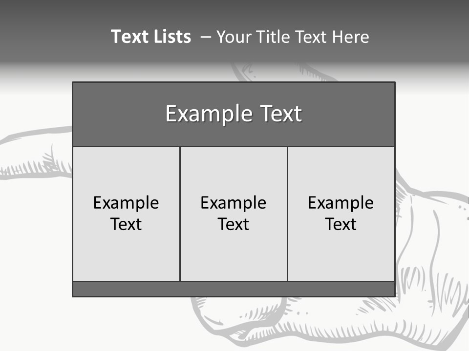 Meeting Table Character PowerPoint Template