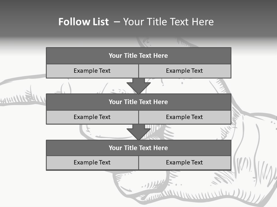Meeting Table Character PowerPoint Template