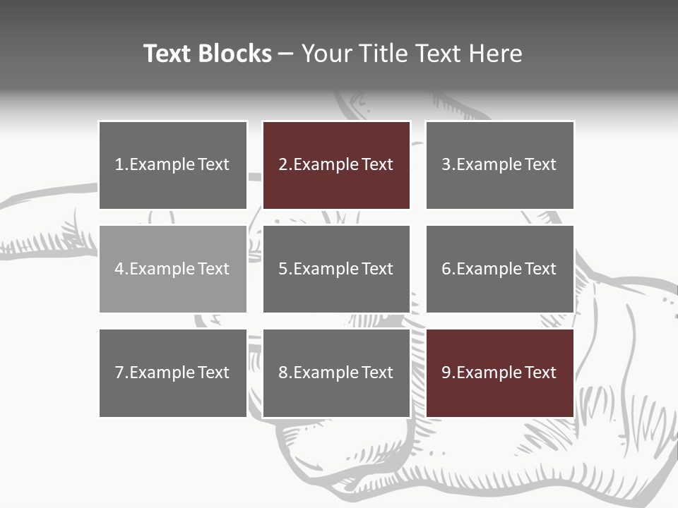 Meeting Table Character PowerPoint Template