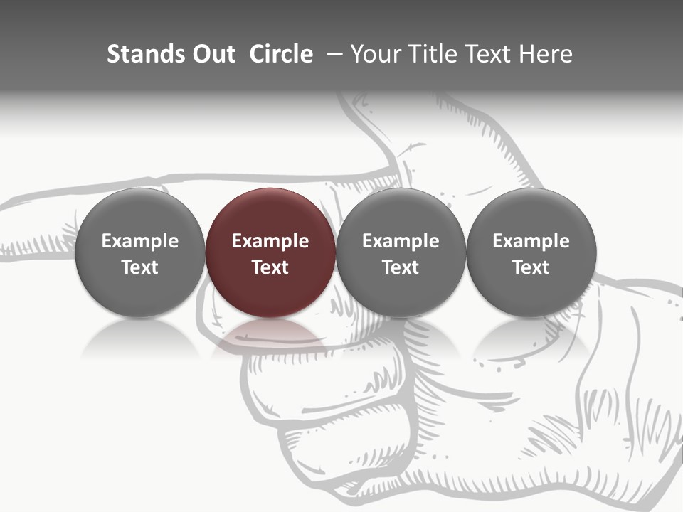 Meeting Table Character PowerPoint Template