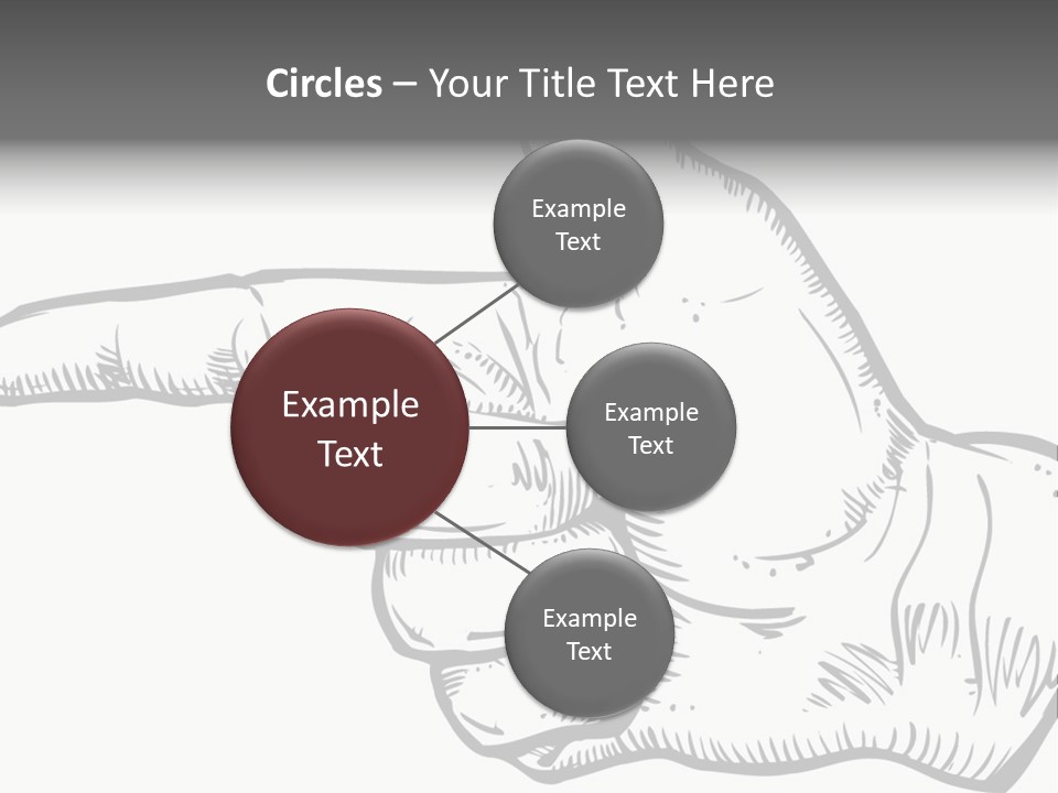 Meeting Table Character PowerPoint Template